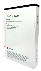 Microsoft Office 2024 Ev ve İş Türkçe Kutu PC/MAC  EP2-06692 ( Ömür Boyu Lisans )