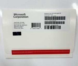 Microsoft Windows Server 2025 Standard 16 core OEM DVD Kutu EP2-25187
