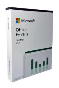 Microsoft Office 2024 Ev ve İş Türkçe Kutu + win 11 00159